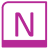 OneNote Alt 2 Icon 48x48 png